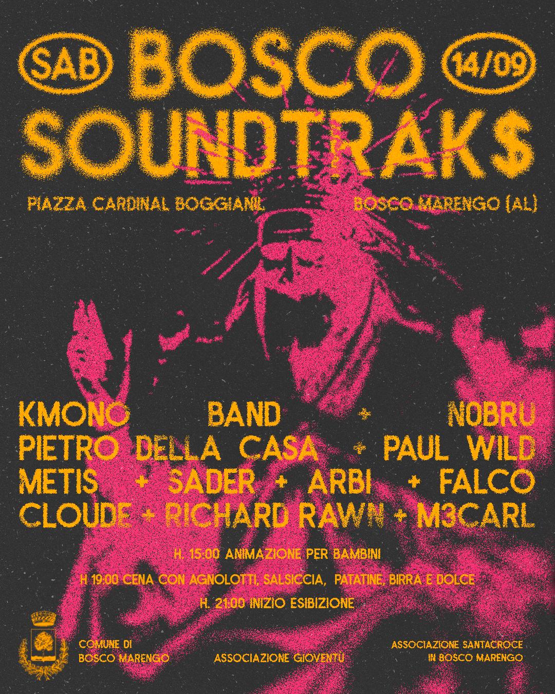 Locandina Bosco Sound Traks