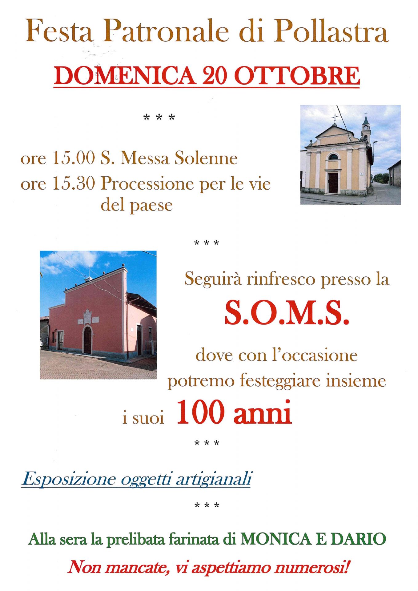 Festa Patronale di Pollastra