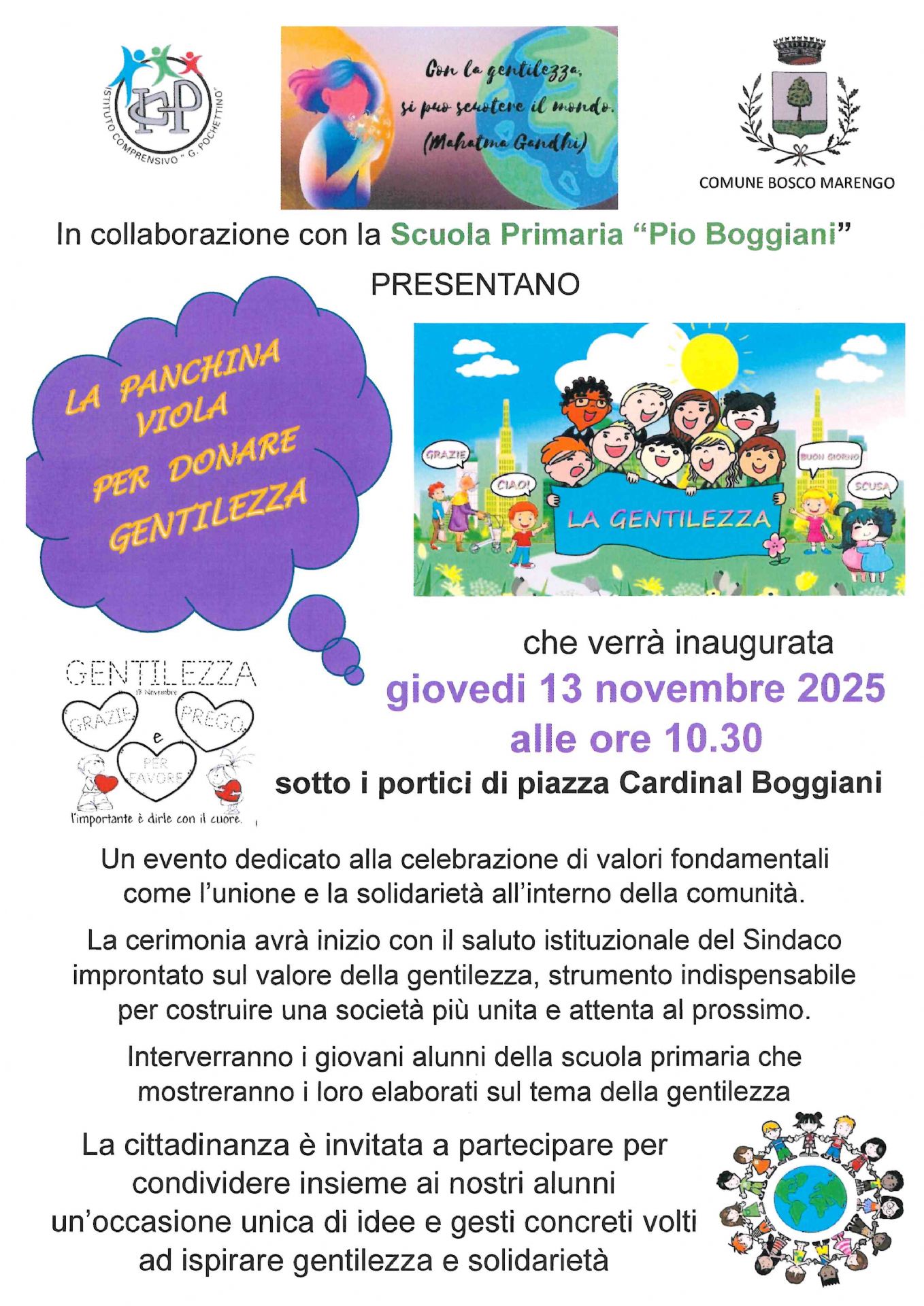 Locandina Panchina Viola